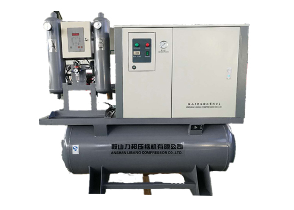 箱式無油空壓機(jī)儲氣罐吸干機(jī)過濾器一體機(jī)